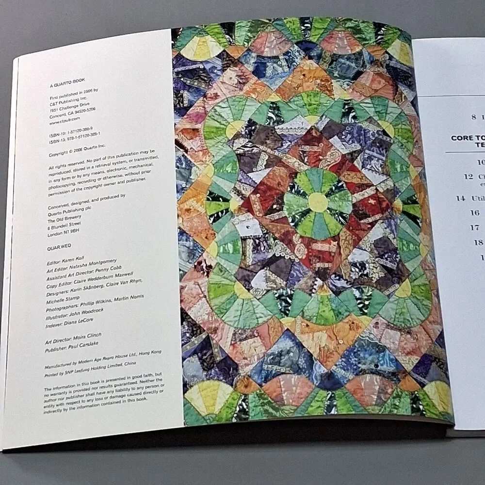 The Quilter's Directory of Embellishments Sally Holman Craft Book Applique Trim
